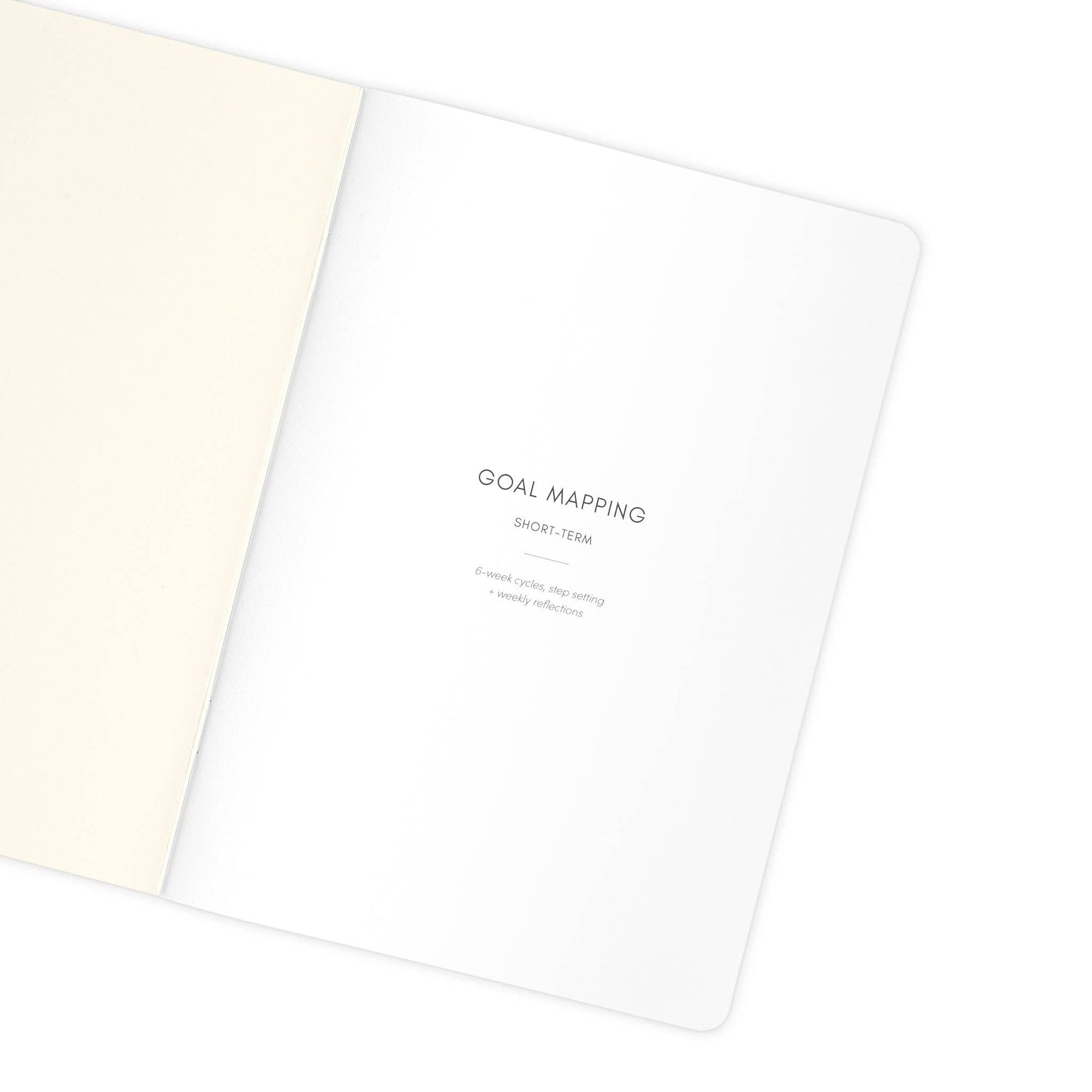Goal Mapping Notebook | Refreshed Layout: Goal Mapping Notebook | A5