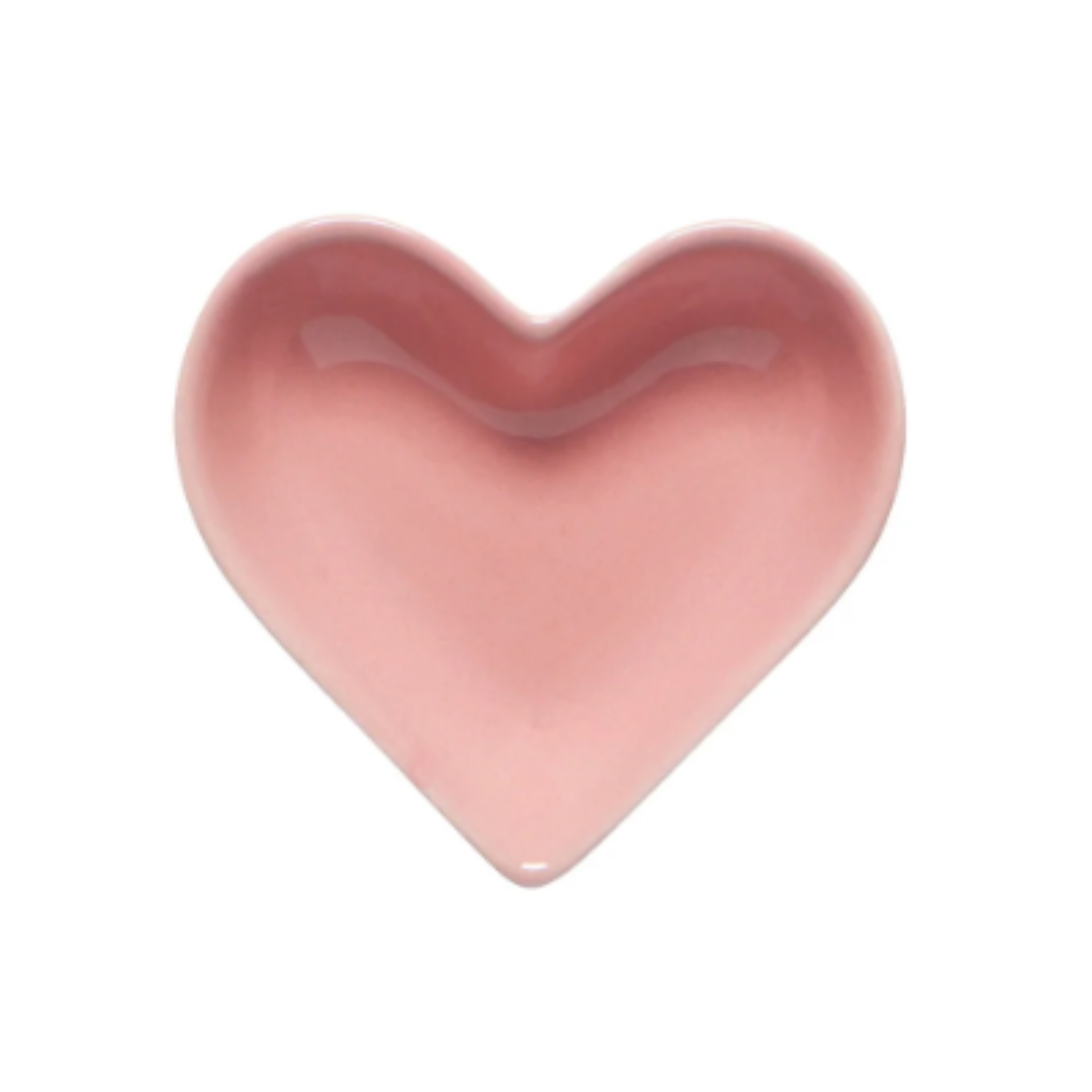 Heart Pinch Bowl- Pink