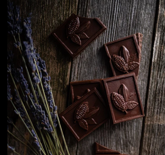 Village Chocolate Bar - The Lavender Harvest - 70% Dark