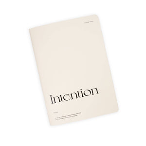 Intention Notebook