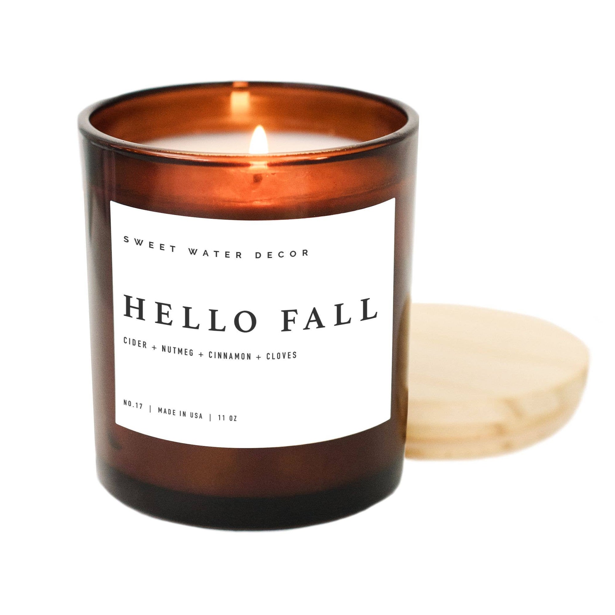 Hello Fall 11 oz Soy Candle