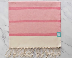 Turkish Towel Ripple - Pink