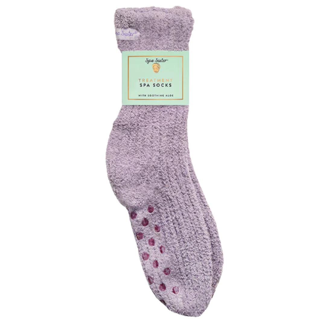 Spa Treatment Socks- Violet