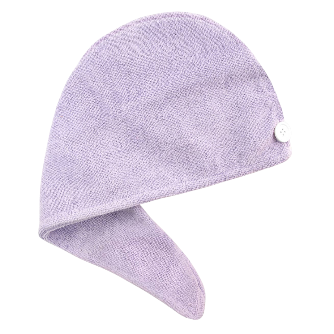 Spaahed Microfiber Hair Turban Towel- Lavender
