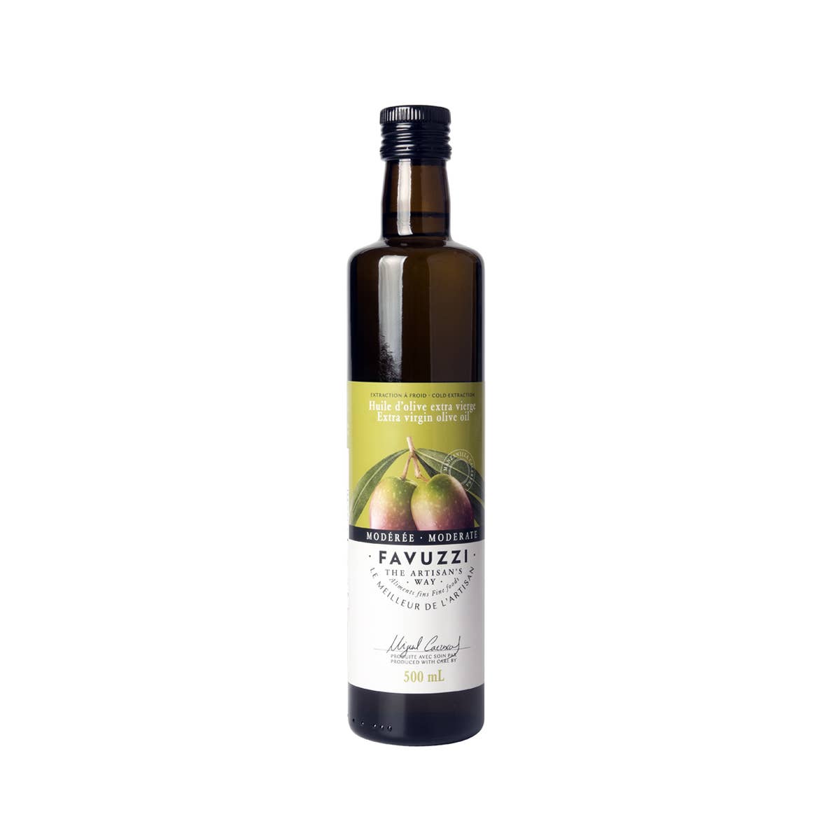 Moderate Intensity Extra-virgin Olive Oil