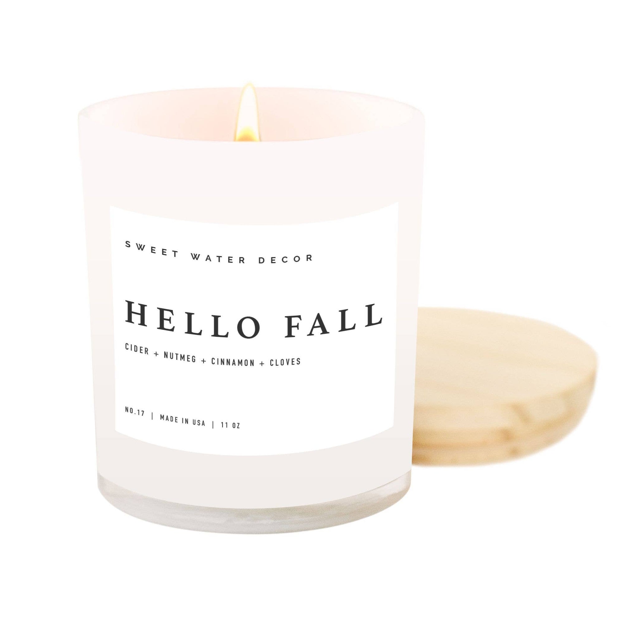 Hello Fall 11 oz Soy Candle